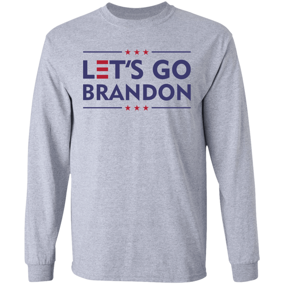 Let's Go Brandon Slogan LS Ultra Cotton T-Shirt