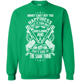 Money and Happiness Pro-Gun Rights Sweatshirt