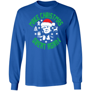 Make Christmas Great Again Trump LS Ultra Cotton T-Shirt