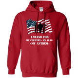 I Stand For The Anthem Patriotic Hoodie