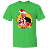 We're Saying MERRY CHRISTMAS AGAIN Short Sleeve Trump T-Shirt