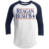 Reagan Bush '84 Presidential Election Retro Long Sleeve Tee