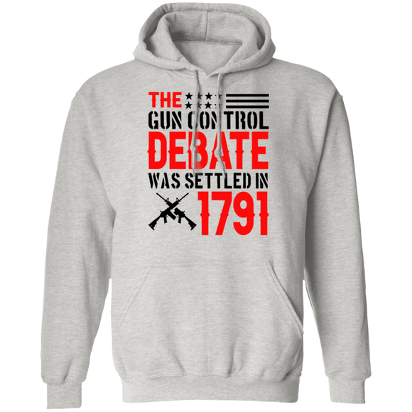 The 1791 Gun Debate Pullover Hoodie