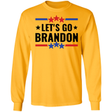 Let's Go Brandon Stars LS Ultra Cotton T-Shirt