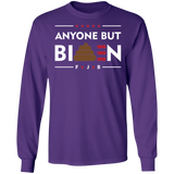 Funny Anyone But Biden  LS Ultra Cotton T-Shirt