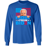 Funny Hidin' from Biden Long Sleeve T-Shirt