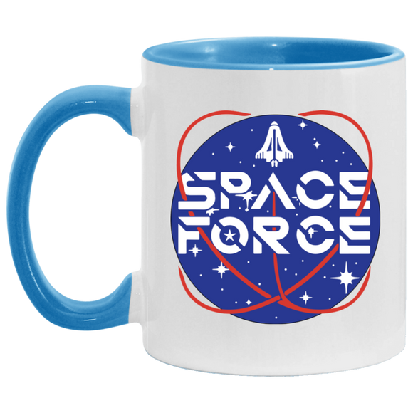Trump's Space Force Logo Accent Mug