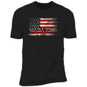 Trump MAGA King Flag - Premium Short Sleeve Tee