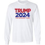 Trump 2024 "The Revenge Tour" LS Ultra Cotton T-Shirt