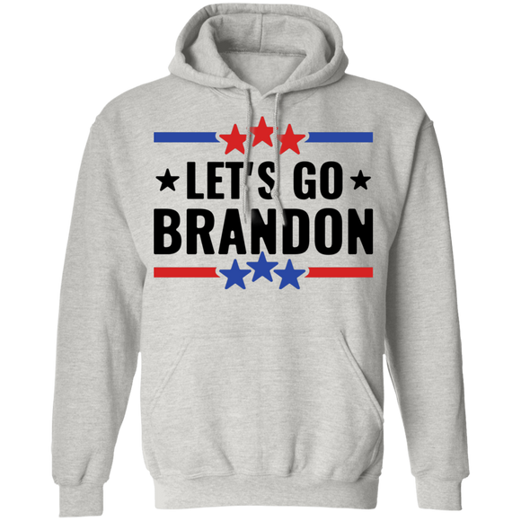 Let's Go Brandon Stars Pullover Hoodie