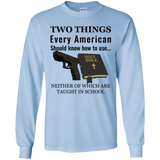 Guns And The Bible Long Sleeve T-Shirt