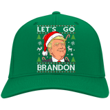 Trump Lets Go Brandon Christmas Cap