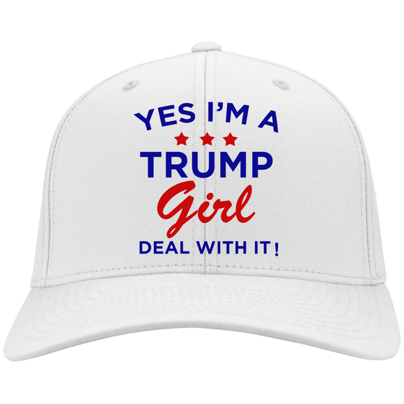 Yes I'm A Trump Girl Cap