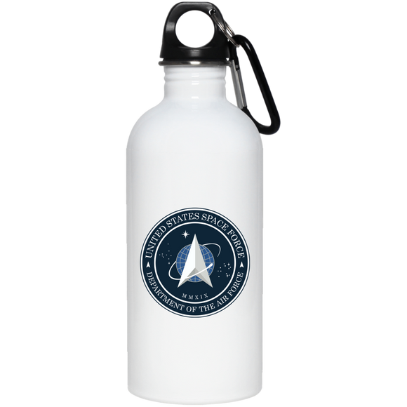Official Space Force Seal 20 oz. Stainless Steel Water Bottle