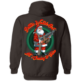 Better Watch Out! (Christmas/Gun Rights) Hoodieb