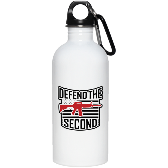 Defend the 2nd Amendment AR-15 20 oz. Stainless Steel Water Bottle