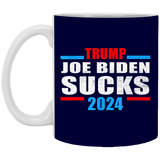 Joe Biden Sucks 11 oz. White Mug