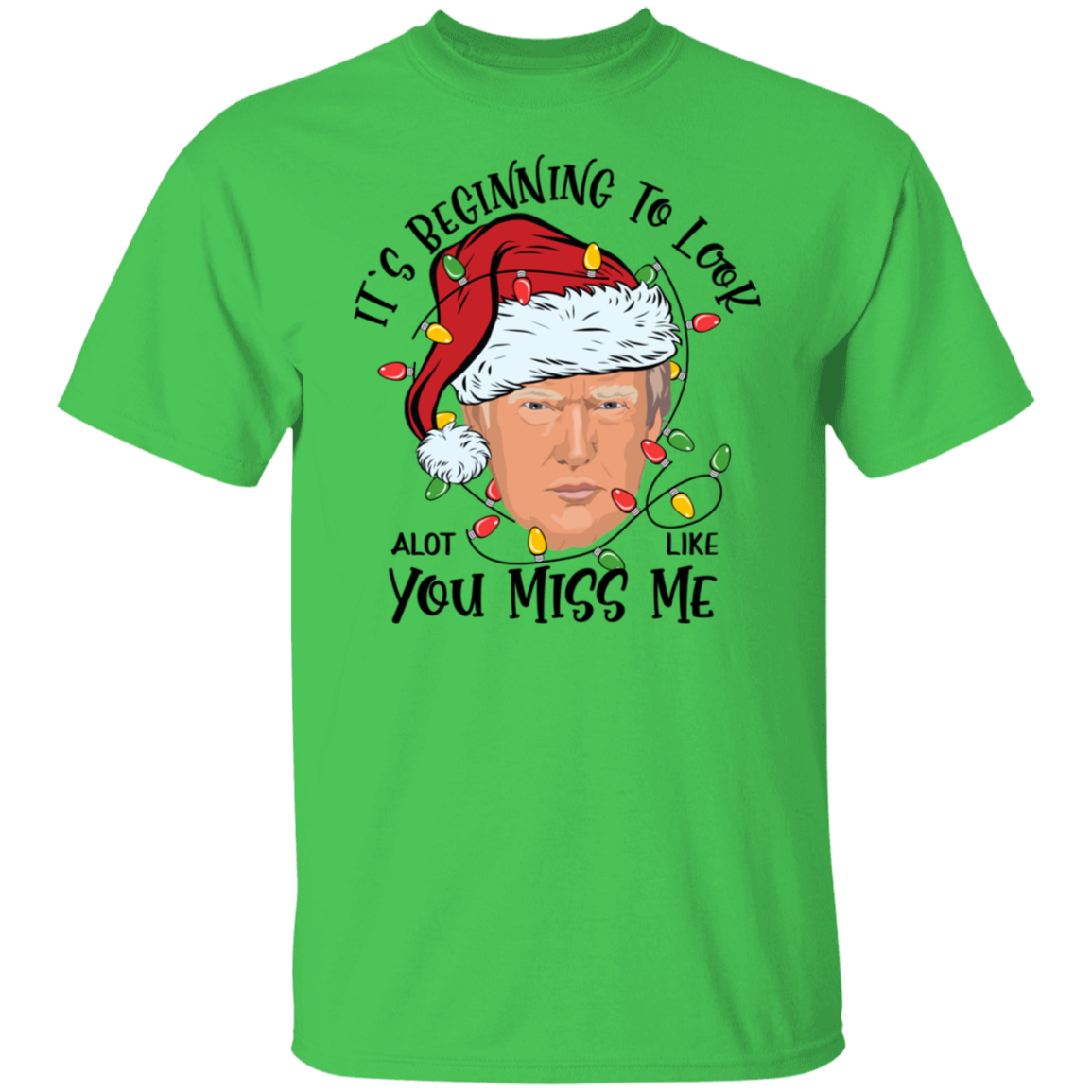 Trump Christmas Miss Me T-Shirt – Patriot Powered Products