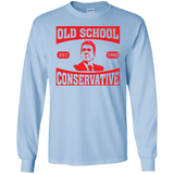 President Ronald Reagan Old School Conservative Long Sleeve Tee