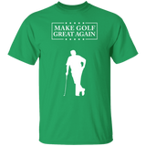 Make Golf Great Again Fun Trump 5.3 oz. Short Sleeve T-Shirt