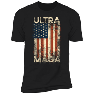 Trump Ultra MAGA Patriotic - Premium Short Sleeve Tee