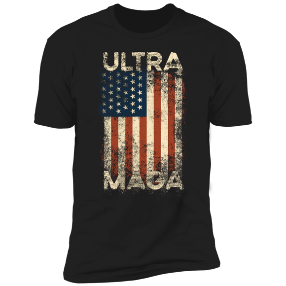 Trump Ultra MAGA Patriotic - Premium Short Sleeve Tee