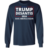 Trump Desantis 2024 LS Ultra Cotton T-Shirt