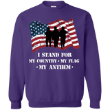 I Stand For The Anthem Patriotic Sweatshirt