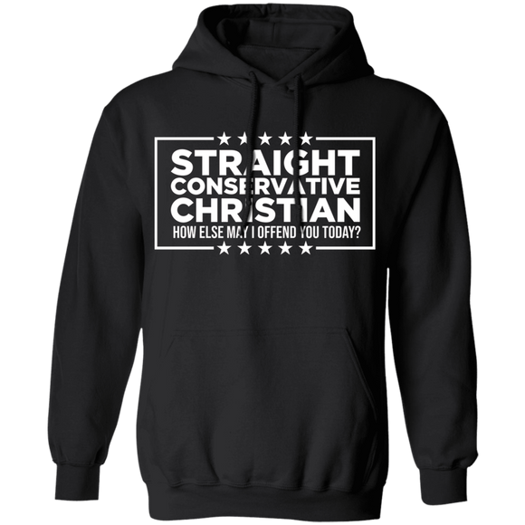Straight Conservative Christian Pullover Hoodie
