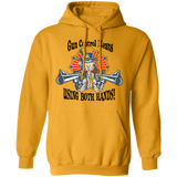Gun Control Means Both Hands Pullover Hoodie