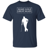 Make Golf Great Again Fun Trump 5.3 oz. Short Sleeve T-Shirt