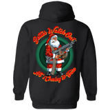Better Watch Out! (Christmas/Gun Rights) Hoodieb