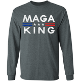 Trump MAGA KING - LS T-Shirt 5.3 oz.