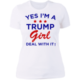 Yes I'm A Trump Girl T-Shirt
