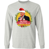 We're Saying MERRY CHRISTMAS AGAIN Long Sleeve Trump T-Shirt