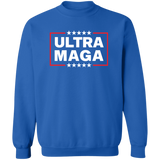 ULTRA MAGA Trump Supporters - Crewneck Pullover Sweatshirt