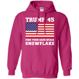 Trump 45 Snowflake Hoodie
