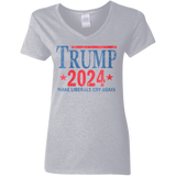 Trump 2024 Make Liberals Cry Again V-Neck T-Shirt