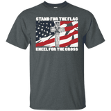 Stand For The Flag, Kneel For The Cross T-Shirt