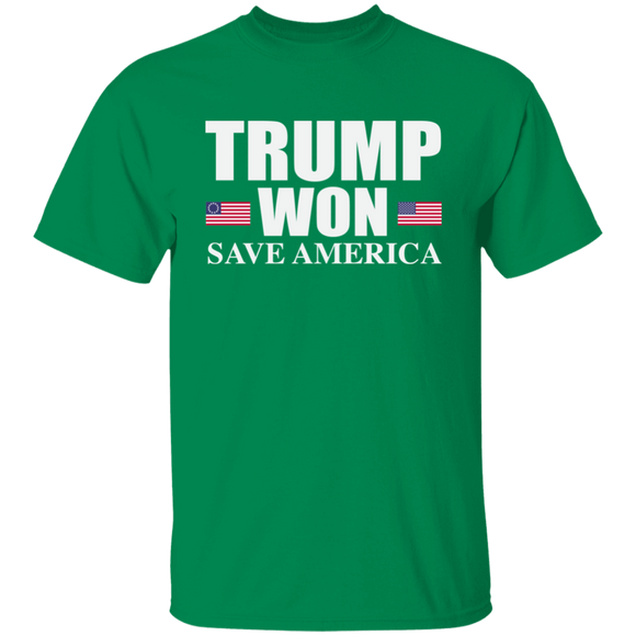 Trump WON - Save America - T-Shirt