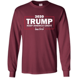 Keep America Great Trump 2020 Signature Long Sleeve T-Shirt