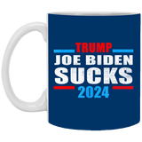Joe Biden Sucks 11 oz. White Mug