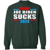 Joe Biden Sucks Crewneck Pullover Sweatshirt