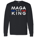 Trump MAGA KING - LS T-Shirt 5.3 oz.