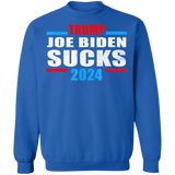 Joe Biden Sucks Crewneck Pullover Sweatshirt