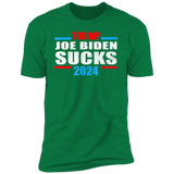 Joe Biden Sucks Short Sleeve Tee