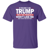 If You Don't Like Trump then You Won't Like Me  T-Shirt