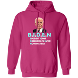 Hilarious Biden 'Biggest Idiot'  Pullover Hoodie