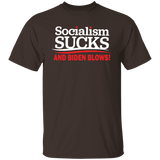 Socialism Sucks and Biden Blows Funny T-Shirt