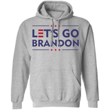 Let's Go Brandon Slogan  Pullover Hoodie